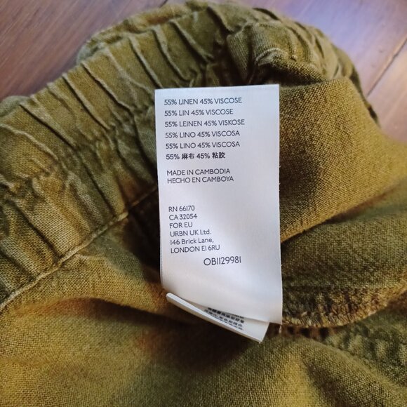 Anthropologie Rhys linen-blend joggers - Picture 9 of 14